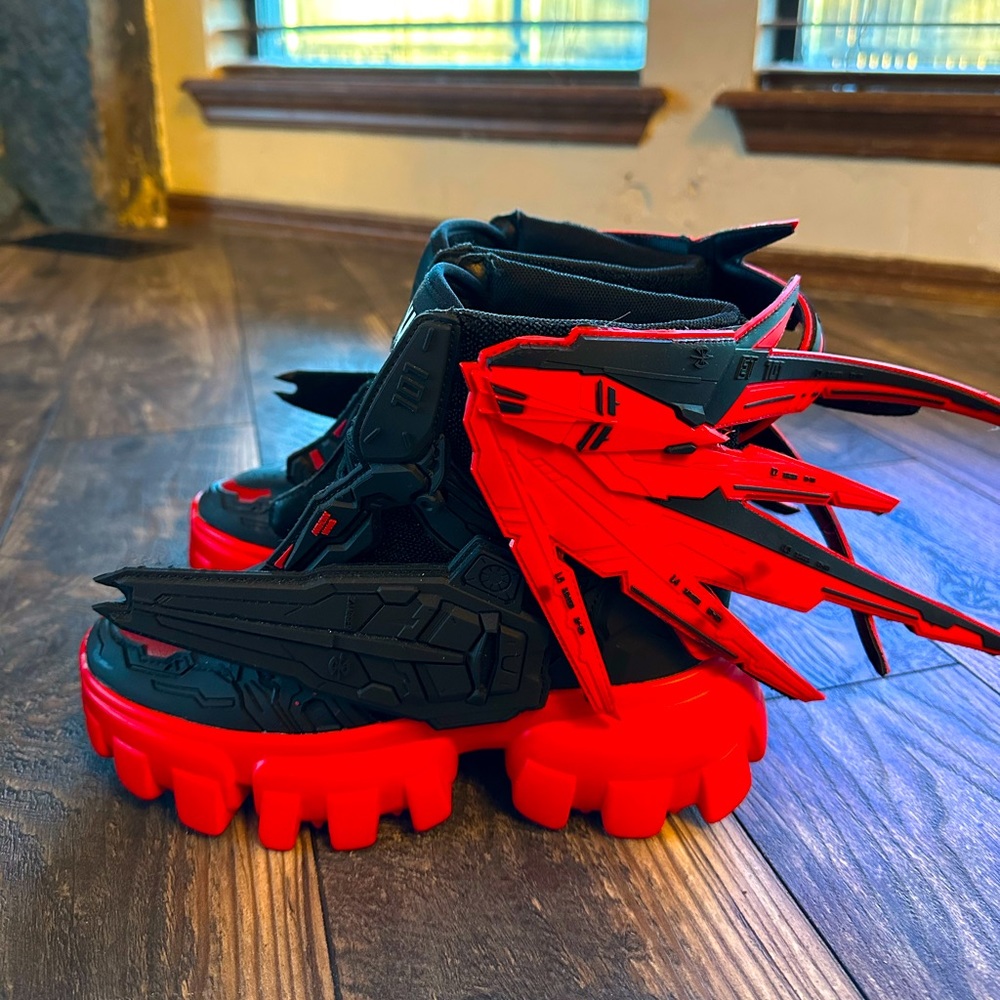 SOLD Anthony wang psycho frame platform sneakers